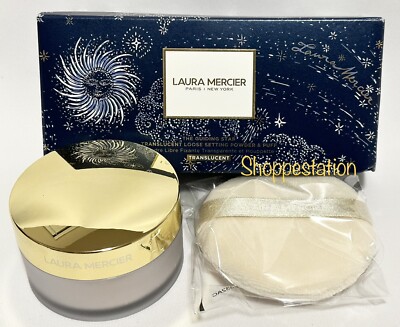 Laura Mercier Translucent Loose Setting Powder & Puff Shade TRANSLUCENT 29g