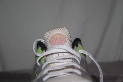 Adidas Defiant Speed - Size 13 Mens Tennis Shoes White Green Lilac GV9519 - Picture 7 of 22