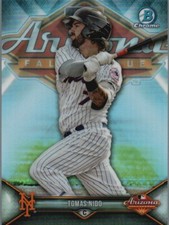 2018 Bowman Chrome #AFL-TN Tomas Nido 2017 AFL Fall Stars
