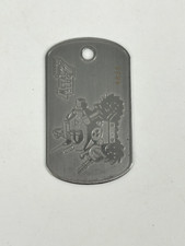 Metal Slug 7 GameStop Marketing Videogioco Promo Dog Tag Nuovo # 4828 Raro