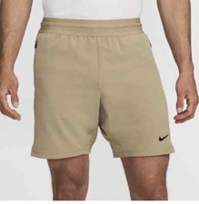 Nike Flex Rep 4.0 Men's Dri-FIT 7" Unlined Fitness Shorts Khaki FN3004-247 XLT