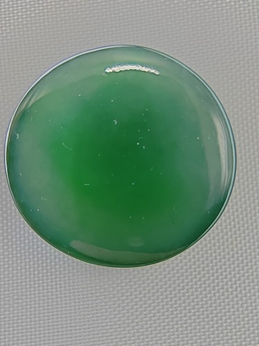 Eisgrün 100 % natürlich Burma Jadeit Jade Ring loser Stein #Typ A Jadeit# - Bild 6 von 24