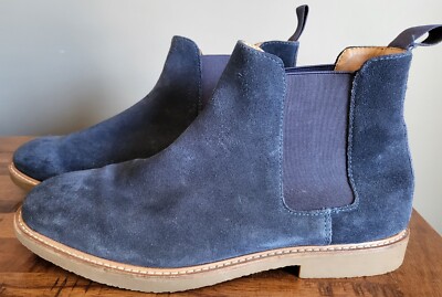 Steve Madden Men\'s Navy Suede Boots Steve Madden Men main image 3