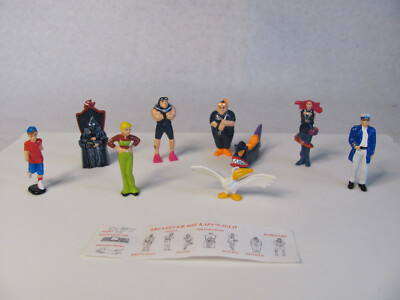 Fremdfigurensatz Abenteuer mit Käpt`n Iglo 9 von 10 Figuren! + BPZ