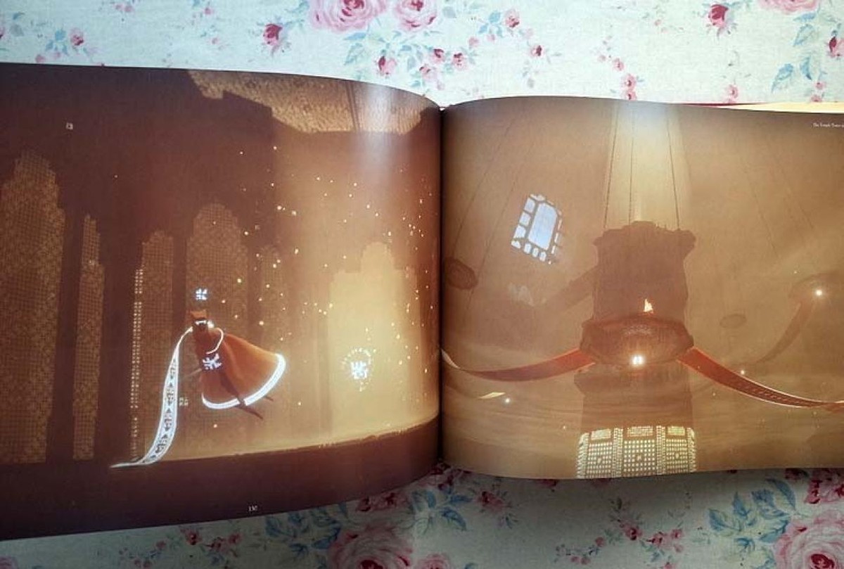 The Art of Journey English Art Book from Sony PlayStation