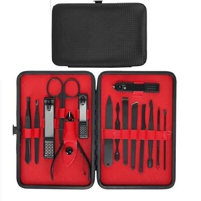 Set Tagliaunghie Professionale Rosa Per Manicure E - Foto 2