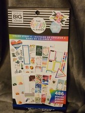 New Color Story 4 happy planner sticker book
