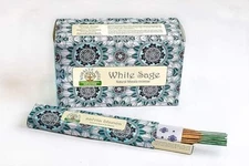 Namaste India White Sage Incense Sticks Natural Masala Fragrance Agarbatti 180g