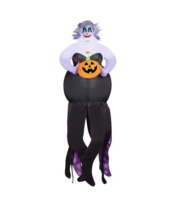 GEMMY Disney 6 FT Hanging Ursula Little Mermaid Airblown Inflatable Halloween