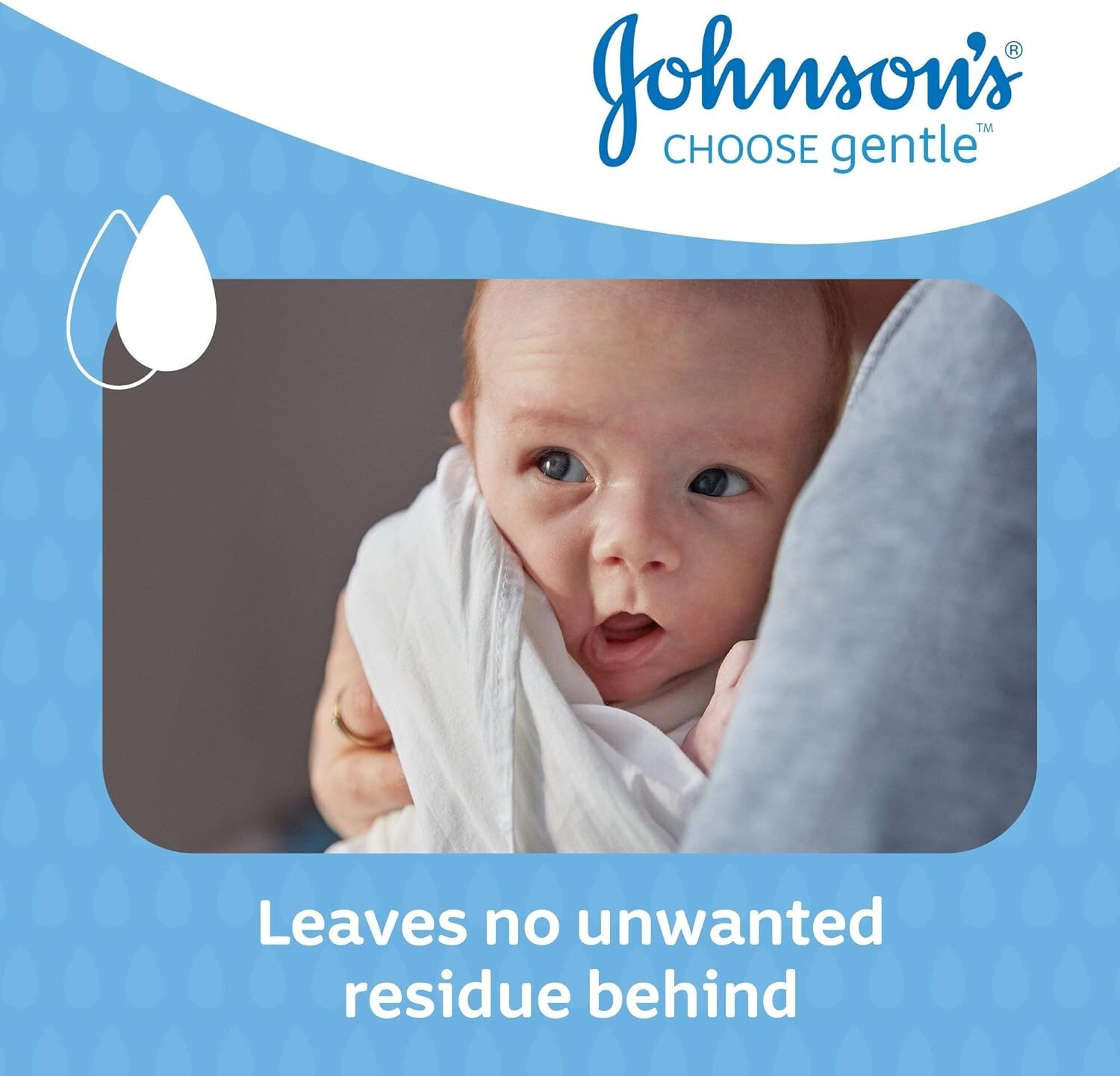 4 x JOHNSON'S Baby TopToToe Washcloths 15 pieces Premoistened