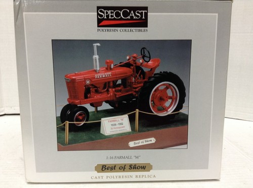 SPECCAST POLYRESIN McCORMICK DEERING FARMALL M ZJD118 BANK REPLICA DIECAST TOY - Picture 8 of 10