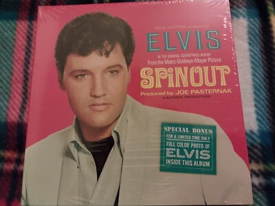 Elvis Presley Spinout Sealed OOP FTD CD