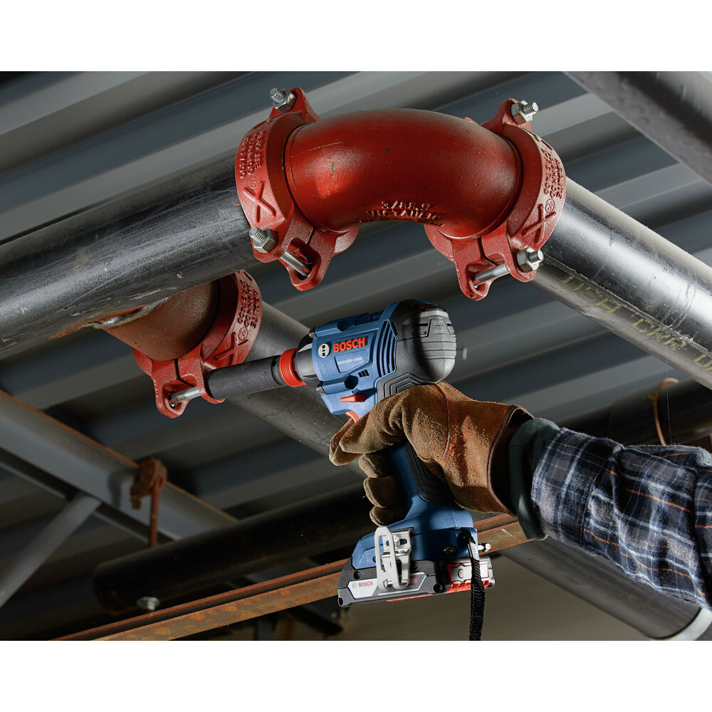 Bosch GDX18V-1600B12-RT 18V 1/4" 1/2" Impact Driver Kit Certified Refurbished image