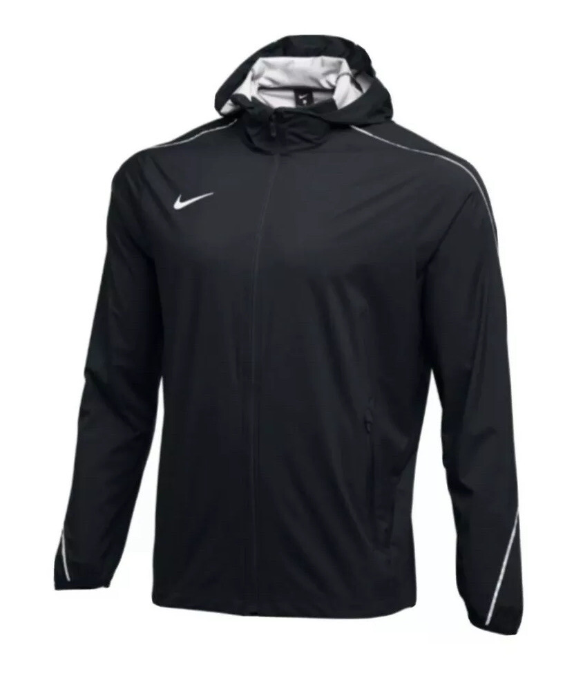 Nike Running Team Woven Rain Hooded Jacket Size Large Men's NEW