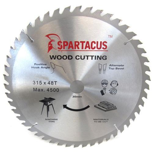 Spartacus Wood Cutting Saw Blade 315 mm x 48 Teeth x 30mm Elu ETS3151