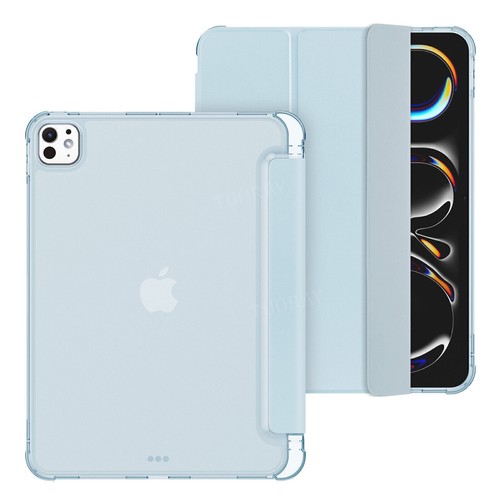 Case for iPad 7/8/9th 10.2 Air 4 5 6 Pro 11'' 13'' 2024 Smart Leather Flip Cover - Picture 5 of 87