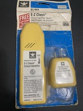 Ideal Ez Check Circuit Identifier Transmitter And Receiver New Made In USA