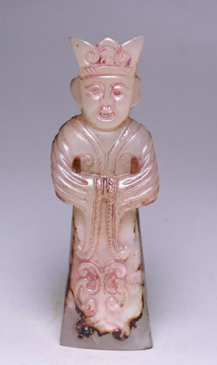 鸟凤凰玉中国风雕像、雕像| eBay