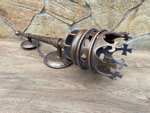 Wall Sconce Sconce Torch Torch Sconce Torch Medieval Torch Torch Candle Holder - Picture 8 of 10