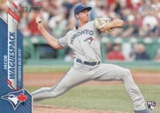 JACOB WAGUESPACK /10 TOPPS ROOKIE MINI ON DEMAND BLUE RC BLUE JAYS #169 2020 20