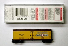 MTL Micro-Trains 49100 Meyer Kornbklum MKPX 117 wood refrigerator car