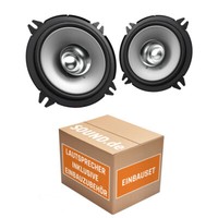 Kenwood Lautsprecher FüR Peugeot 306 Break 13Cm Boxen Koax Auto Heck Einbauset