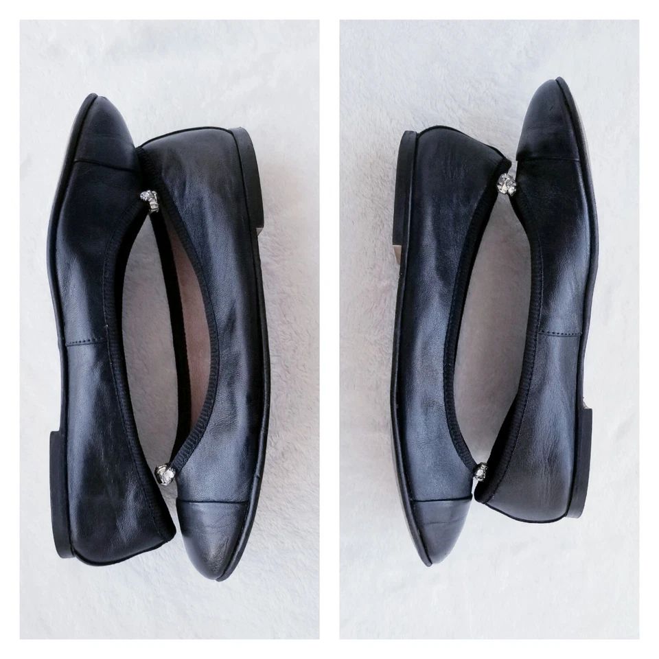 Zapatos planos MICHAEL PASINKOFF Italia Little Eric estrás $130 eu-34 / us-2.5 Foto 4 de 4