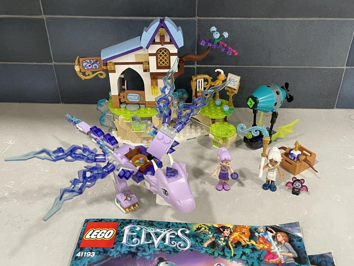 LEGO Elves Aira the Song of the Wind Dragon 41193 Complete