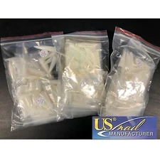 USN Nails Stiletto Natural Refill Tips Bag of 500 pcs Pick Size #0-10