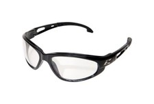 Edge Eyewear Dakura Multi-Purpose Safety Glasses Clear Lens Black Frame 1 pc