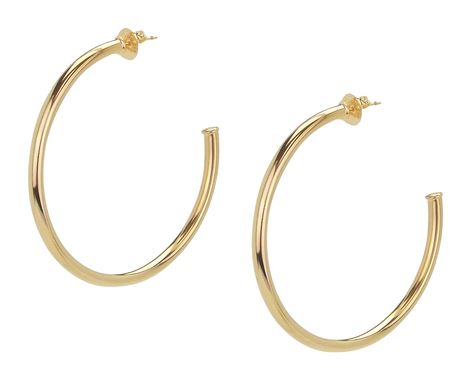 Sheila Fajl Everybody’s Favorite Hoop Earrings Polished Champagne