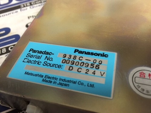 Panasonic DC Motor Drive Controller - 938C-00 w/Warranty - Picture 2 of 2