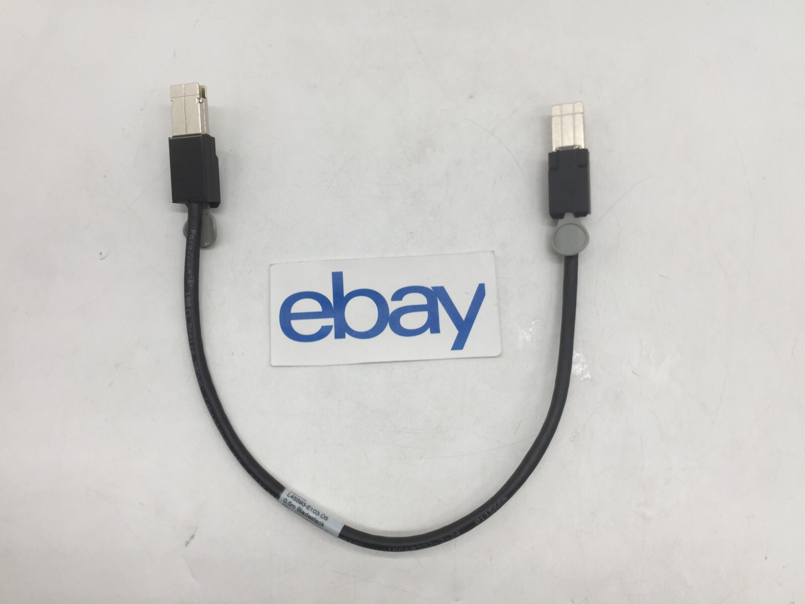 Leoni L45593-E103-D5 0.5m Bladestack Cable Assembly 37-0891-01 FREE S/H