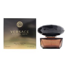 Versace Crystal Noir Eau de Toilette 50ml Spray For Her - NEW. Women's EDT