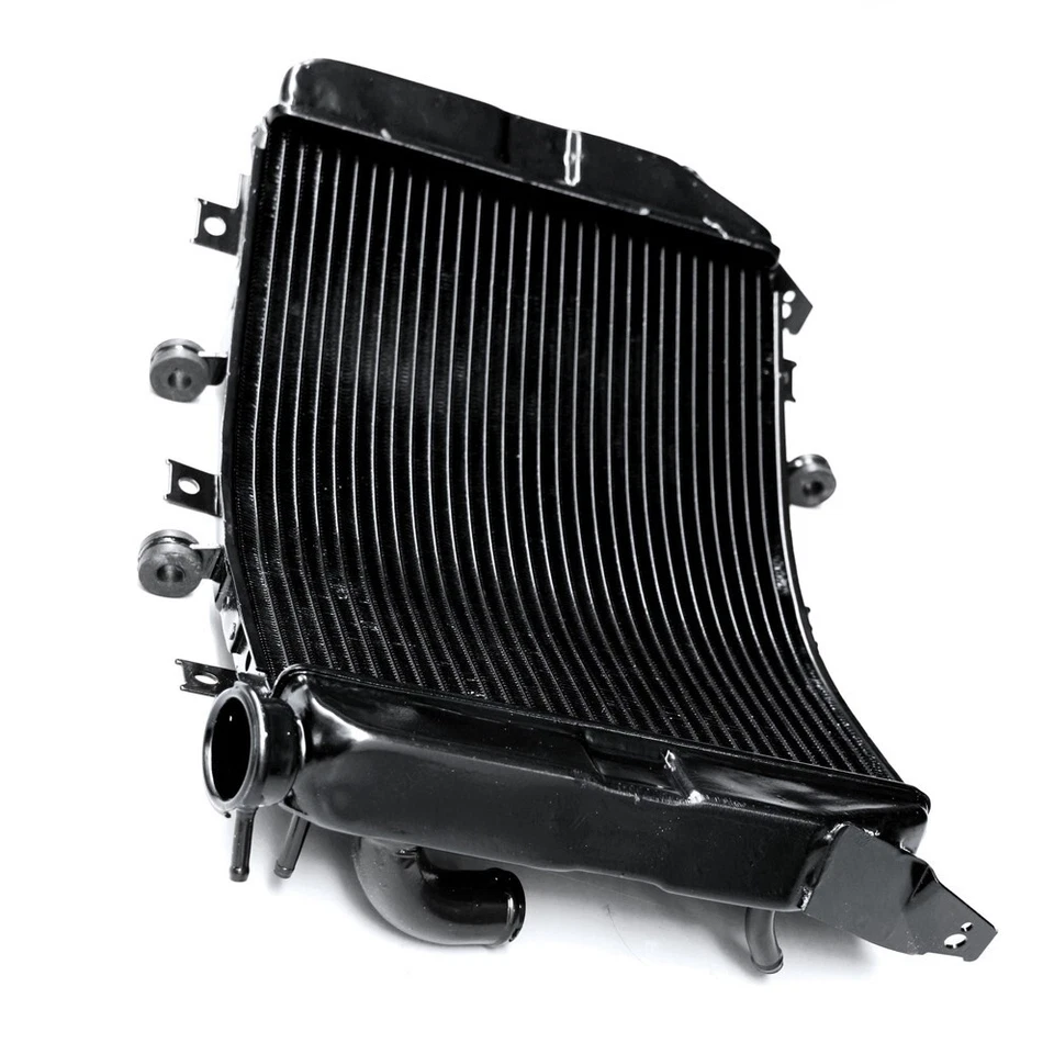 Radiador de refrigeración compartimento motor apto para Kawasaki Ninja ZX6R ZX636C 2003 2004 Foto 3 de 3