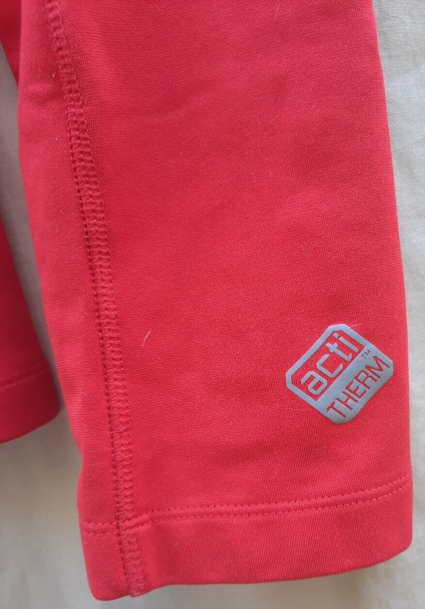 Giacca donna Salomon full zip rete sotto le braccia rossa grande escursionismo corsa