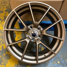 20" BMW satin broze  alloy wheels fit bmw 3/5 series vw t5/ csl staggered