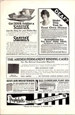 Vintage Sanitary Brush Co. Ad 1917 - Unique Home Care Essentials