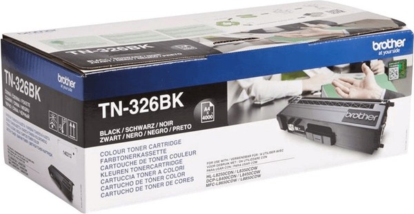 Brother TN-326BK / Schwarz / Original Brother Laserdrucker Toner Tn 326BK-image