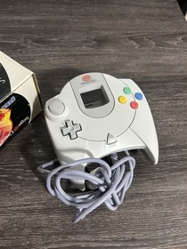Sega Dreamcast White Controller With Original Box