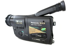 S-VHS-C Video Camcorder PANASONIC  NV-SX3EG  ANALOG Video Kamera S-VHSC