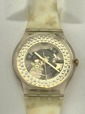 Special Swatch SUOZ 159  - X MAS Snow your Time 2012 Away NEU +  Box