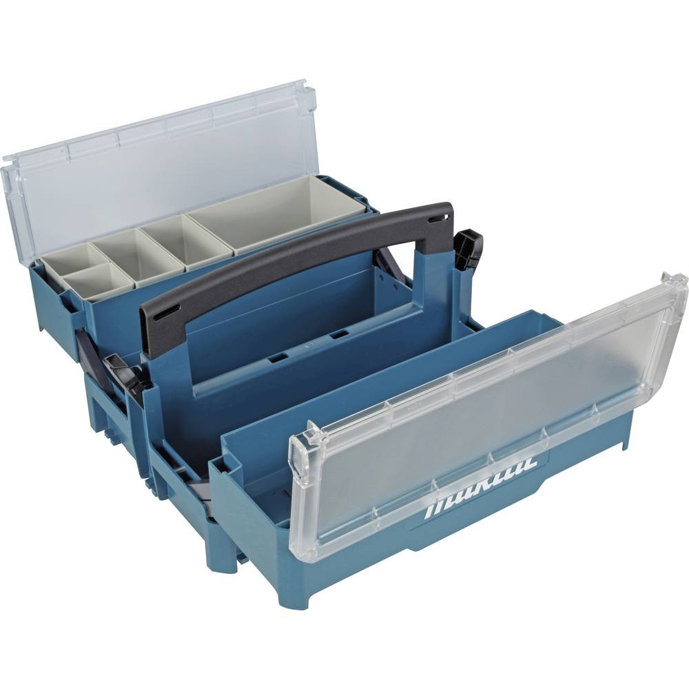 Coffret Makita P-84137 empilable avec clips de verrouillage pour chantier