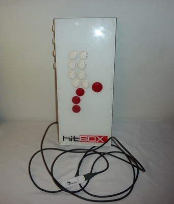 Hitbox Leverless Arcade Controller (Earlier Model) w Brook Wingman FGC Converter
