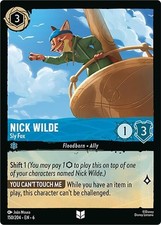 Disney Lorcana TCG - Azurite Sea - Nick Wilde - Sly Fox - 150/204