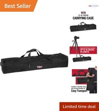 Tripod Carrying Case Nylon Waterproof 45 Inch Compact with Shoulder Strap