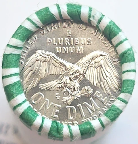 One roll of 50 2026 p uncirculated Emerging Liberty semi quincenetennial dimes