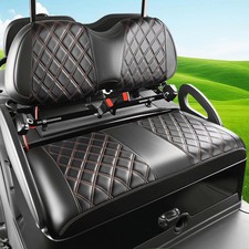 DRIVE UP Club Car Diamond Seat Covers, Golf Cart Diamond Seat Covers for Club