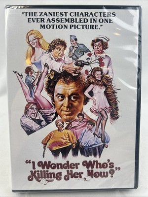 I WONDER WHO'S KILLING HER NOW? - 1975 (DVD, 2022) Cheezy Movies NIB NEW SEALED
