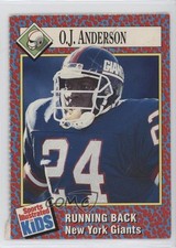 1991 Sports Illustrated for Kids Series 1 Ottis Anderson OJ Anderson #277 0a4f